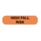 Nevs High Fall Risk 5/16" x 1-1/4" Flr Orange w/Black N-1748 - alternate 1